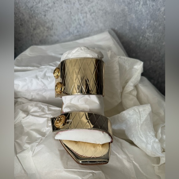 Balmain Mirror Mules NWT - Picture 12 of 16